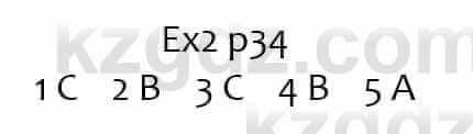 Английский язык Вирджиниия Эванс 7 класс 2017 Упражнение Ex2 p34