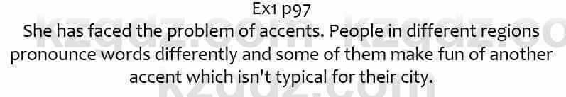 Английский язык Вирджиниия Эванс 7 класс 2017 Упражнение Ex1 p97