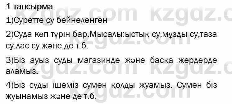 Казахский язык и литература Оразбаева 7 класс 2017 Упражнение 1