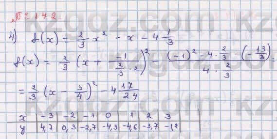Алгебра Абылкасымова 8 класс 2018 Упражнение 14.2