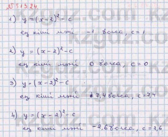 Алгебра Абылкасымова 8 класс 2018 Упражнение 13.24