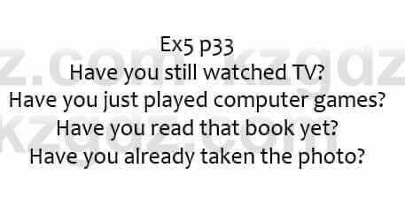 Английский язык Ben Goldstein 7 класс 2017 Упражнение Ex5 p33