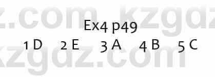 Английский язык Ben Goldstein 7 класс 2017 Упражнение Ex4 p49