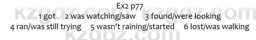 Английский язык Ben Goldstein 7 класс 2017 Упражнение Ex2 p77
