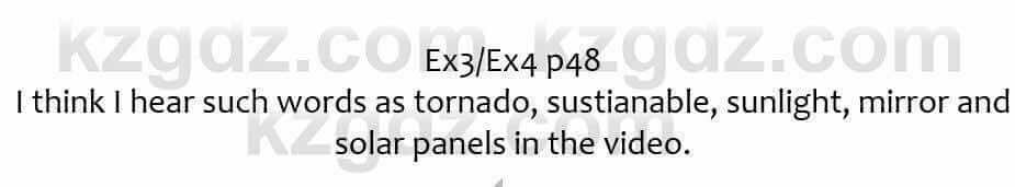 Английский язык Ben Goldstein 7 класс 2017 Упражнение Ex3/Ex4 p48
