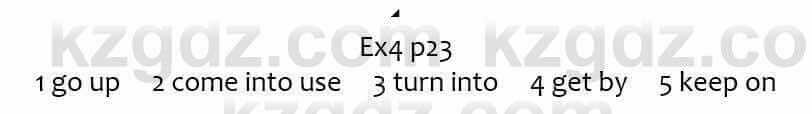 Английский язык Ben Goldstein 7 класс 2017 Упражнение Ex4 p23