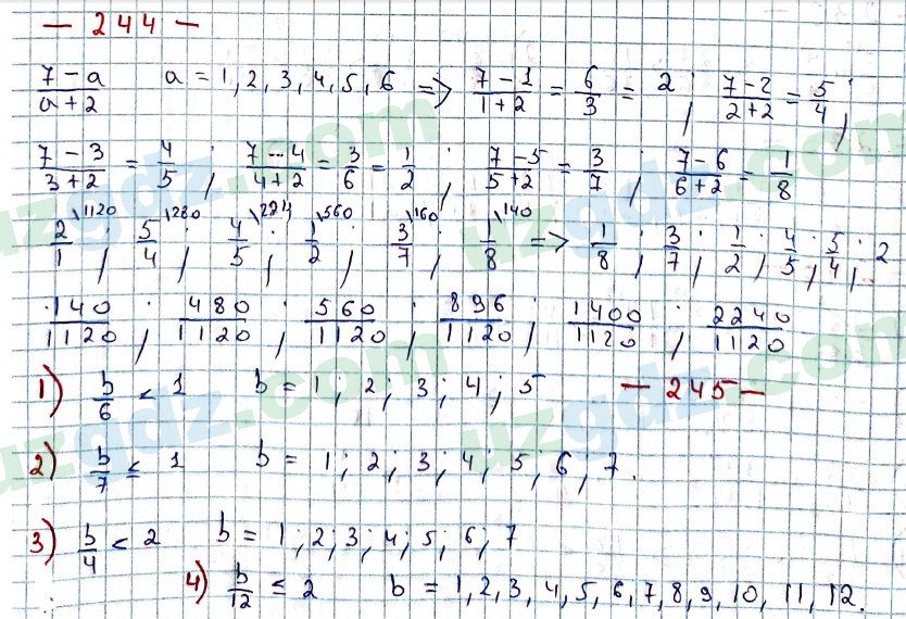 Математика Мирзаахмедов 6 класс 2017 Упражнение 2441