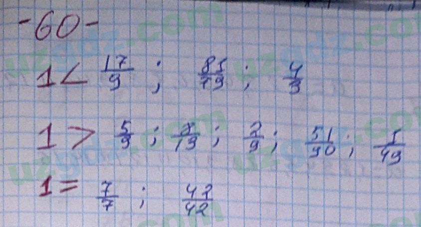 Математика Хайдаров 5 класс 2020 Упражнение 601
