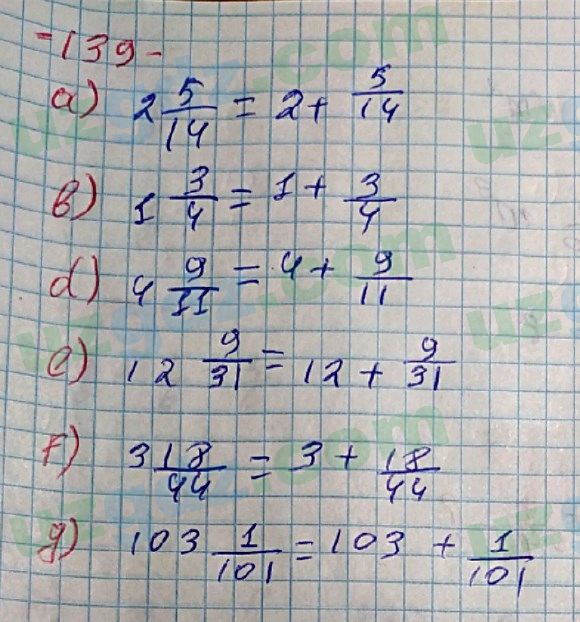 Математика Хайдаров 5 класс 2020 Упражнение 1391
